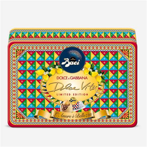 chocolates baci dolce gabbana|baci perugina dolce vita.